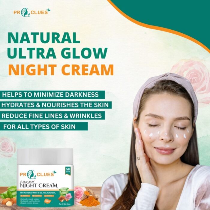 Proclues Night Cream uses