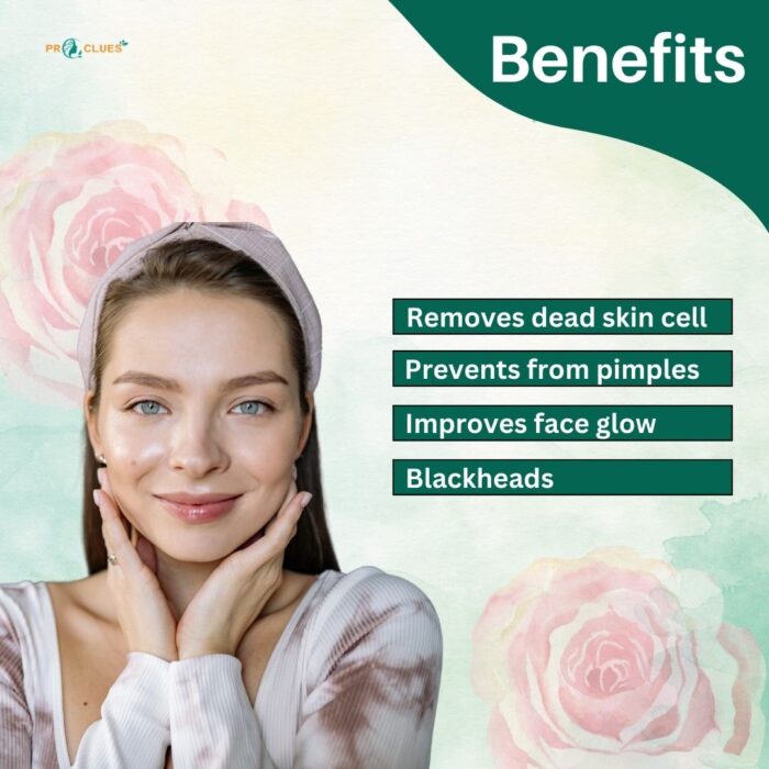 Proclues face scrub benefits