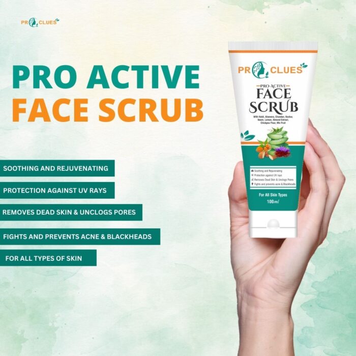 proclues face scrub uses